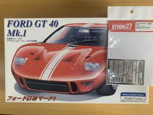 フジミ 1/24 フォード GT40 マークⅠ 生産型 （専用エッチングパーツ付)