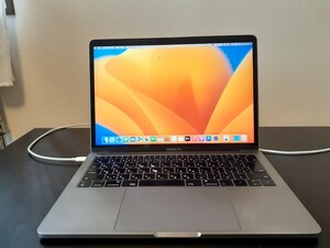 ジャンク品　MacBook Pro 13inch(A1708) Core i5(2.3GHz),メモリ8GB,SSD256GB,液晶13.3インチ,OS Ventura