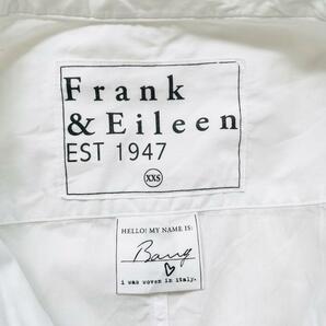 Frank&Eileen シワ加工スキッパーシャツ Barryサイン コットン綿の画像4