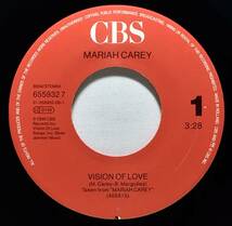 【蘭7】 MARIAH CAREY マライア・キャリー / VISION OF LOVE / B面3曲メドレー 1990 オランダ盤 7インチレコード EP 45 歌姫 試聴済 _画像4