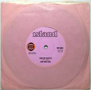 【英7】 HOUSE OF PAIN / JUMP AROUND 元ネタ BOB AND EARL / HARLEM SHUFFLE / I'LL KEEP RUNNING BACK 1969 UK盤 7インチレコード EP 45