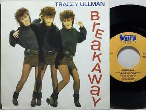 【蘭7】TRACEY ULLMAN / BREAKAWAY / DANCING IN THE DARK / 1982 オランダ盤 7インチシングルレコード EP 45