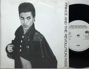 【英7】難あり PRINCE and THE REVOLUTION プリンス / KISS / LOVE OR MONEY / 1986 UK盤 7インチレコード EP 45 試聴済