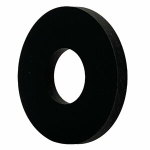 防振 防水 黒 ゴム ワッシャー EPDM 2個入 内径12mm x 外径30mm x 厚さ3.0mm