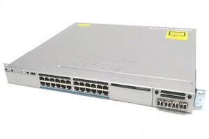 ☆Cisco/シスコ Catalyst 3850 24X UPOE スイッチ WS-C3850-24XU-E V03 【初期化済み】No.1