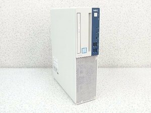 ■※ 【幅の狭いスリム型!】 NEC デスクトップPC Mate ME-3 Corei5-8500/メモリ8GB/HDD500GB+HDD500GB/DVD-ROM/Win11 動作確認