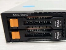 ■○ NEC Express5800/R120f-1M N8100-2174Y E5-2670 V3 .2300MHz×2基/HDD 600GB×2/メモリ 128GB/BIOS起動確認済_画像2