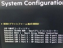 ■○ HPE ProLiant ML350 Gen9 Xeon E5-2609 V3 1.90GHz/メモリ 32GB/HDD 146GB×3 300GB×1/OS無し/Setup起動確認_画像4