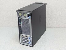 ■○ JUNK DELL/デル Precision 5820 Xeon W-2123 3.60GHz/メモリ 無し/HDD 500GB×2/NVIDIA Quadro P2000/DVDマルチ/OS無し 電源入らず_画像6