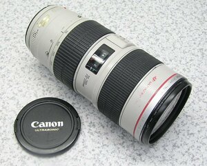 ■CANON/キャノン 大口径望遠ズームレンズ ULTRASONIC 70-200mm IMAGE STABILIZER