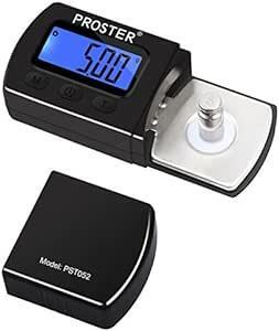 Proster 針圧計 レコードプレーヤー用 デジタル LP スタイラスフォースメーター レコード 0.01g 高精度 ケース付き