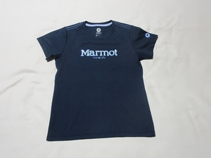 M-118★Marmot(マーモット)♪紺色/半袖Tシャツ(S)★