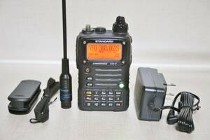 YAESU　VX-7　50/144/430　5W　防水仕様　50MHzAM　受信改造済み　ダイヤモンド高性能アンテナ付き　エアーバンド　ワイドバンド受信