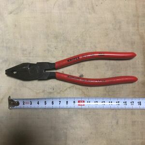 KNIPEX 強力ペンチ　0201-180 (未使用品)