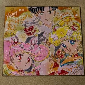 Art hand Auction Sailor Moon Doujin Illustration dessinée à la main Masque de smoking & Super Sailor Moon & Super Sailor Chibi Moon, des bandes dessinées, produits d'anime, illustration dessinée à la main