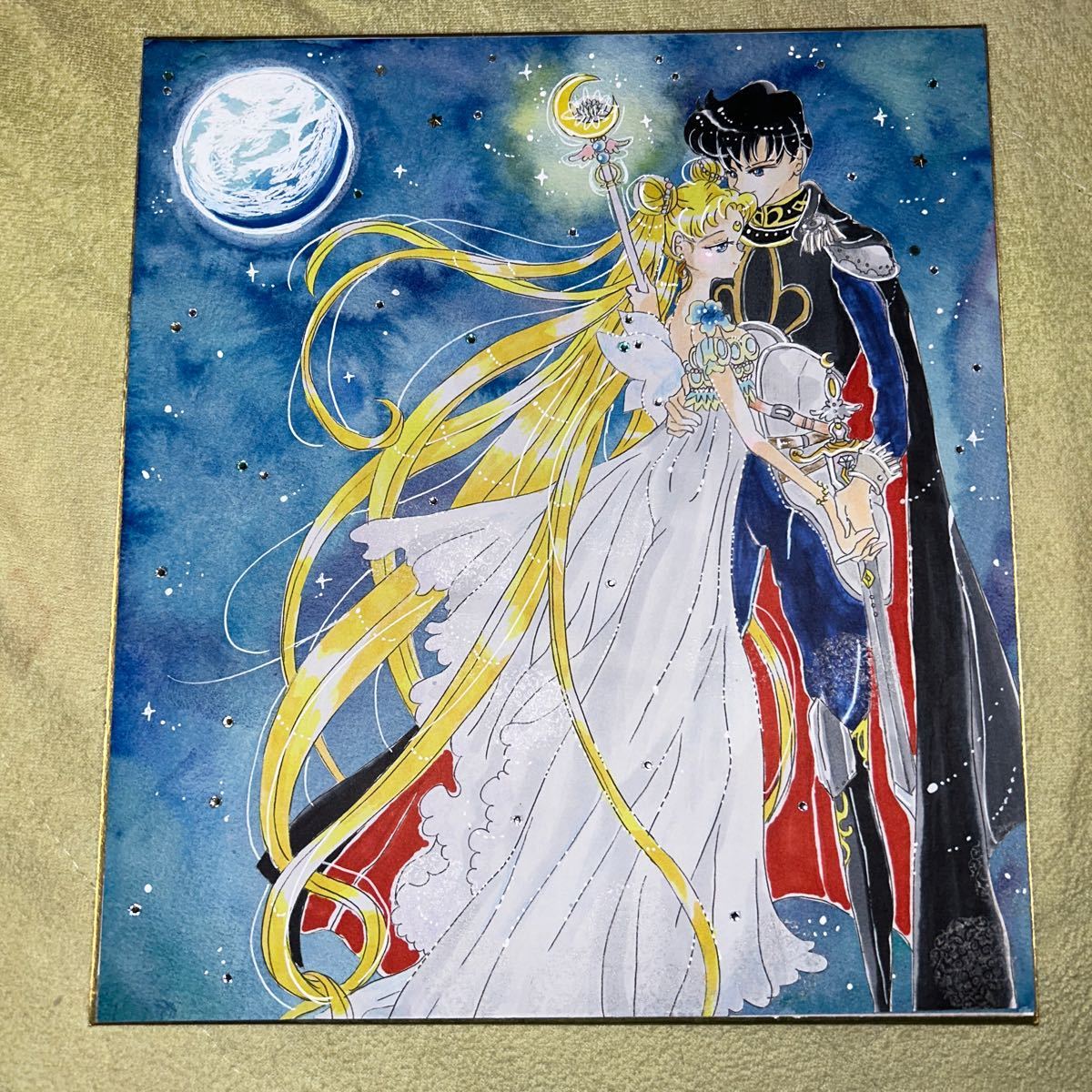 Pretty Guardian Sailor Moon Doujin Hand-drawn Illustration Endymion & Princess Serenity Part 4, comics, anime goods, hand drawn illustration