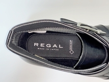 即決 展示品 REGAL リーガル 24cm チャッカブーツ 黒 ブラック レザー メンズ D3_画像8