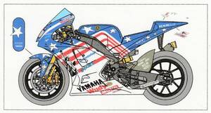 1/12 Yamaha YZR-M1'08 America GP C. Ed wa-s[D573]