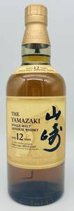 y163T【未開栓】山崎 12年 700ml 43% 100周年記念ラベル シングルモルトウイスキー ウィスキー サントリー ジャパニーズウイスキー