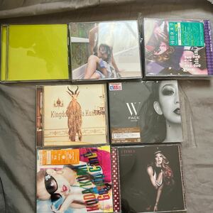 倖田來未 CD7枚セット grow into one/Best first things/TRICK/Kingdom/Wface outside/Gossip Candy/4TIMES