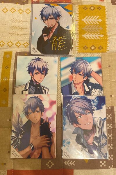 B-PROJECT Bプロ MooNs 野目龍広 ブロマイド 特典 サイン 箔押し