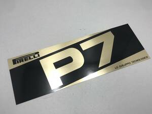 ピレリ P7 ステッカー / 当時レプリカ 街道レーサー