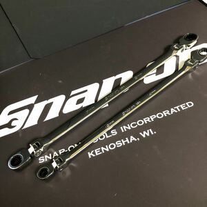 新品　スナップオン　ストレート　ロング　フレックス　ラチェットレンチセット XFRM 12-14 17-19 snap on 