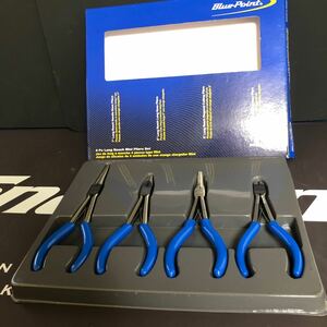 新品　スナップオン　ブルーポイント　ミニ　プライヤー　ニッパー　4本セット　BDGPL400LMP snap on blue point ロングノーズ 