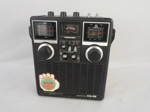 t3N240108　TOSHIBA 東芝 RP-775F SOUND 750 GS ラジオ 動作OK/破損あり/現状品