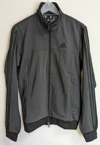 新品未使用 Sサイズ ジャージ デニムルック レギュラーフィット ニット トラックトップ / アディダス adidas