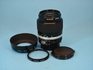 ☆中古・ニコン　レンズ　Nikon　NIKKOR　35ｍｍ　F1.4