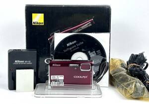 ★実用品★ NIKON ニコン COOLPIX S51 バッテリー 充電器 CD 箱 ケーブル#A87#0065#0088#