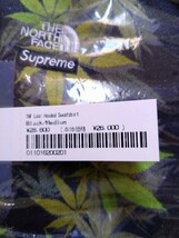 【新品・Mサイズ】Supreme 23aw The North Face Leaf Hooded Sweatshirt / Black / シュプリーム ノースフェイス_画像4