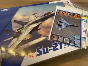 ★オマケ付/未組立★Su-27フランカー/ウクライナ空軍初回ロット★GWH/グレートウォールホビー★1/48★希少オプション付