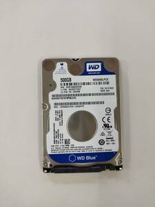 WD Blue WD5000LPCX 500GB 2.5inc（使用時間19754時間）