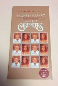 8cmCD カーペンターズ(Carpenters) 「Yesterday Once More(Original Ver.) / 同(Remix Ver.) / 同(Original Master Karaoke Ver.)」