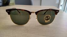 Ray-Ban CLUBMASTER RB3016 W0366 レイバン クラブマスター サングラス 度なし_画像2