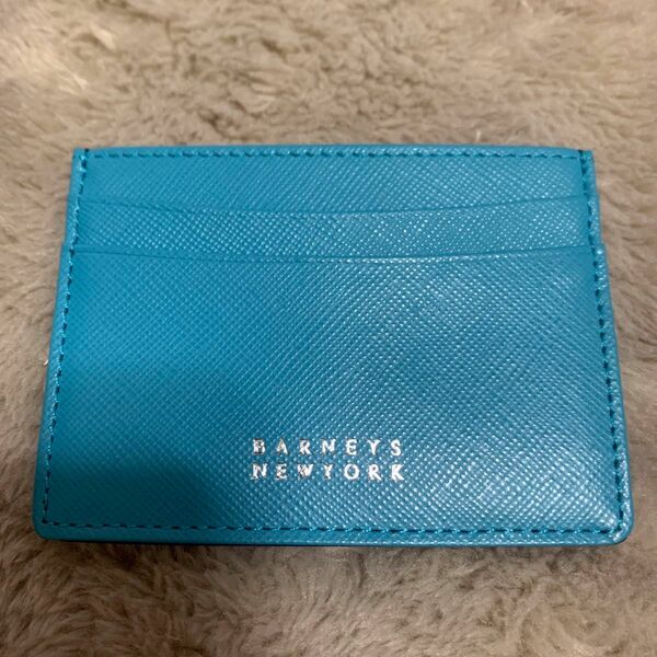 未使用 BARNEYS NEW YORK ロゴカードケース