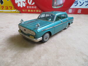 【6‐1】当時物 ブリキの車 トヨペットクラウン TOYOPET CROWN アサヒ玩具 ATC 旧車 昭和レトロ ミニカー 自動車 現状品