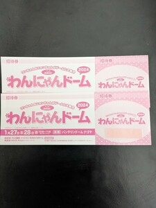 わんにゃんドーム　名古屋 2枚