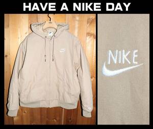 送料無料 即決【未使用】 NIKE ★ HAVE A NIKE DAY WORK JACKET 中綿 (2XLサイズ) ★ ナイキ 定価2万900円 DQ4184 ワークジャケット 