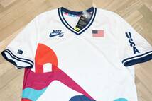 送料無料 特価即決【未使用】 NIKE SB ★ USA VNECK JERSEY QS Tシャツ (Sサイズ) ★ ナイキSB パラ Parra アメリカ代表 CT6072_画像6