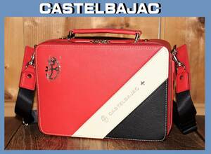  free shipping special price prompt decision [ unused ] CASTELBAJAC * Milan 2WAY shoulder bag * Castelbajac handbag 099222 regular price 2 ten thousand 9700 jpy ③