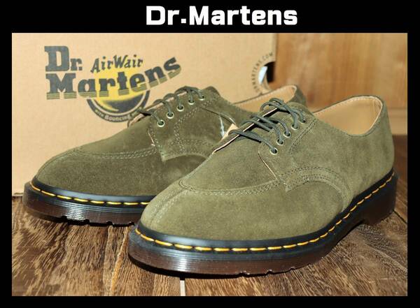 送料無料 即決【未使用】 Dr.Martens ★ 2046 5ホール REPELLO CALF SUEDE (UK6/EU39/25cm) ★ ドクターマーチン レザーシューズ Uチップ 