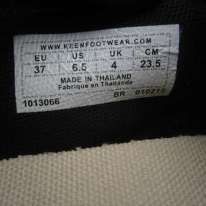 新品B品 KEEN キーン MADERAS OXFORD マドラスオクスフォード 1013066 スニーカー 黒 23.5㎝ O2401Cの画像5