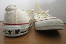 CONVERSE コンバース ALL STAR オールスター M9165 LOW ローカットスニーカー アイボリー 25.5㎝ O2401C_画像3