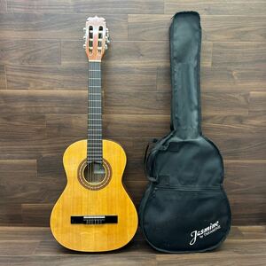 ■C-941 Jasmine by TAKAMINE タカミネ ジャスミン JS241 ミニクラシックギター 弦楽器 音楽 演奏 ソフトケース付き 現状品