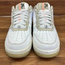 D-19 NIKE ナイキ AIRFORCE1 エアフォース カジュアルスニーカー ローカットスニーカー ウォーキングスニーカー ホワイト メンズ 28cm_画像3