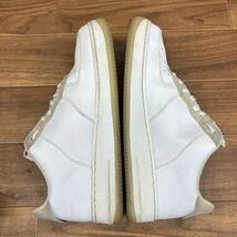 D-19 NIKE ナイキ AIRFORCE1 エアフォース カジュアルスニーカー ローカットスニーカー ウォーキングスニーカー ホワイト メンズ 28cm_画像5