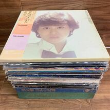 ◆E-476 邦楽 LP レコード まとめ 50枚 松田聖子 岩崎宏美 加山雄三 ピンクレディー 丸山圭子 大橋純子 日本の民謡 他 動作未確認_画像1